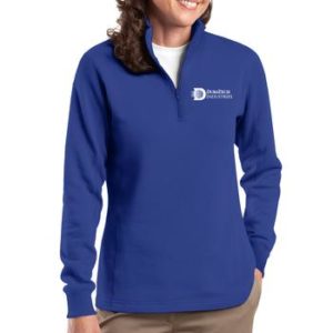 Ladies 1/4 Zip Sweatshirt