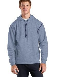 TALL-Sport-Tek Tech Fleece Colorblock Hooded Sweatshirt