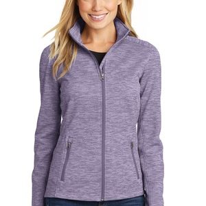 Port Authority® Ladies Digi Stripe Fleece Jacket