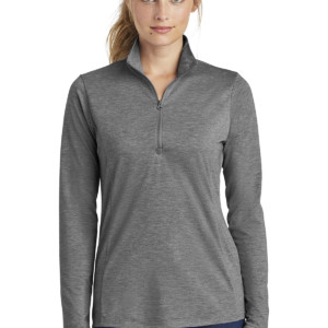 Sport-Tek ® Ladies PosiCharge ® Tri-Blend Wicking 1/4-Zip Pullover
