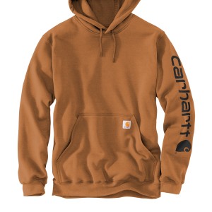 Carhartt® Midweight Hooded Logo Sweatshirt