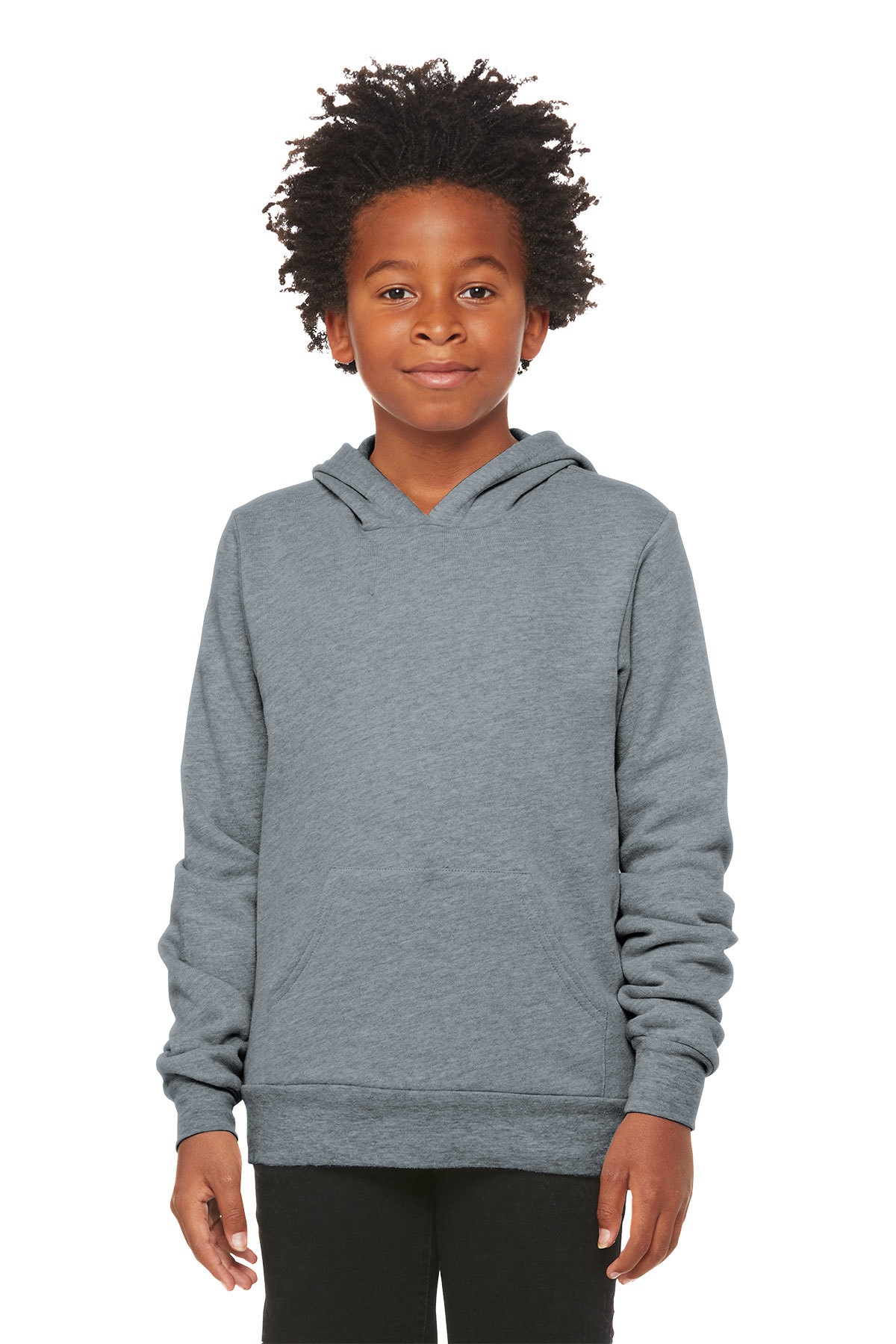 BELLA+CANVAS ® Youth Sponge Fleece Pullover Hoodie - Image 4