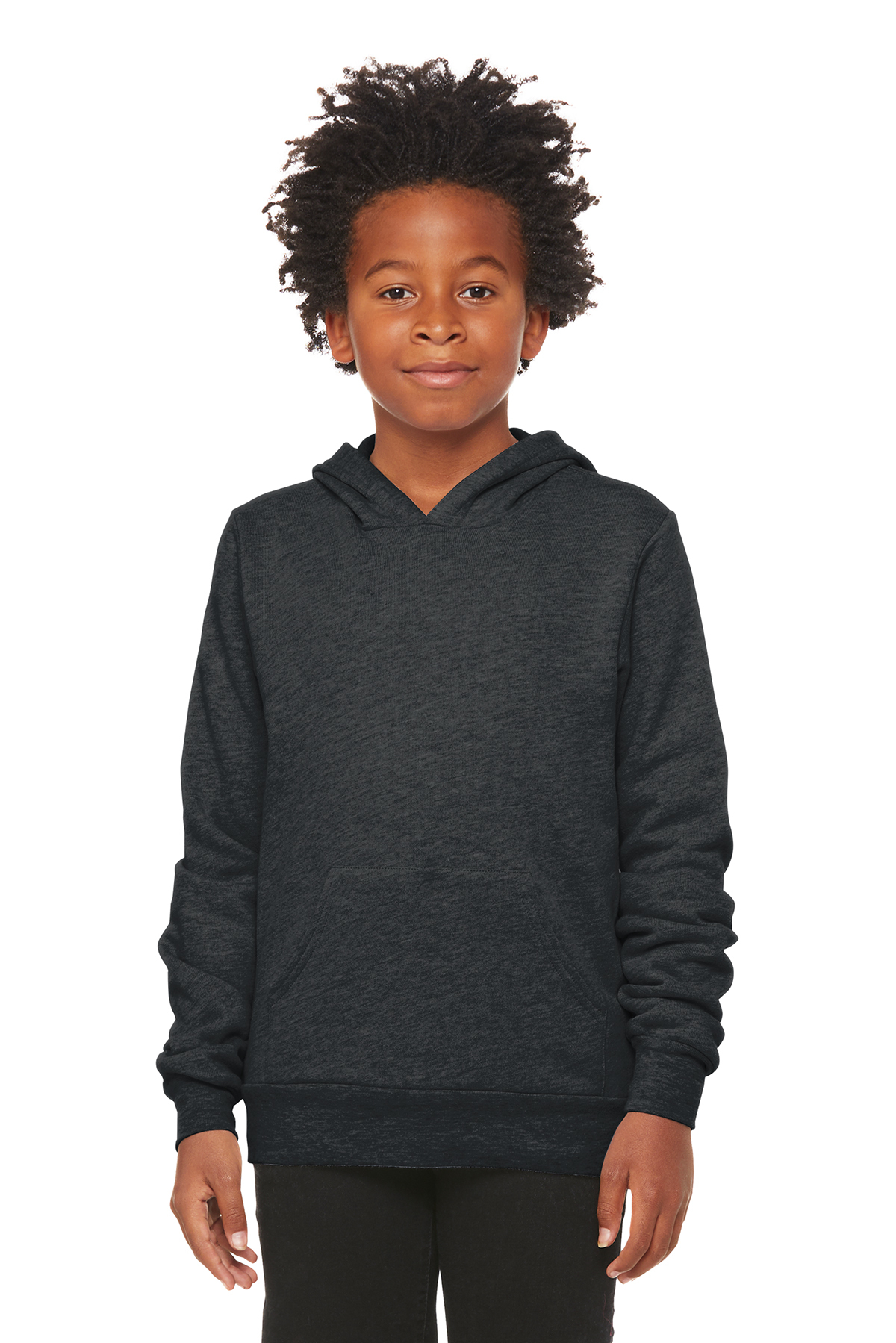 BELLA+CANVAS ® Youth Sponge Fleece Pullover Hoodie - Image 2