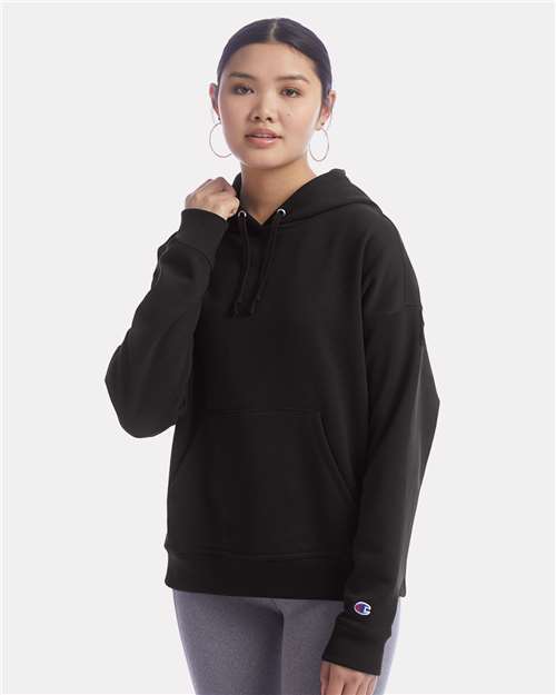 Champion - Women's Powerblend® Hooded Sweatshirt - Image 2
