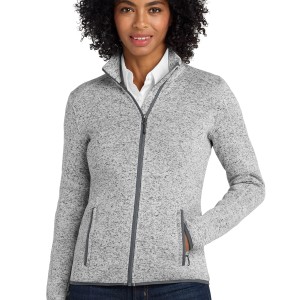 Port Authority® Women's Sweater Fleece Jacket