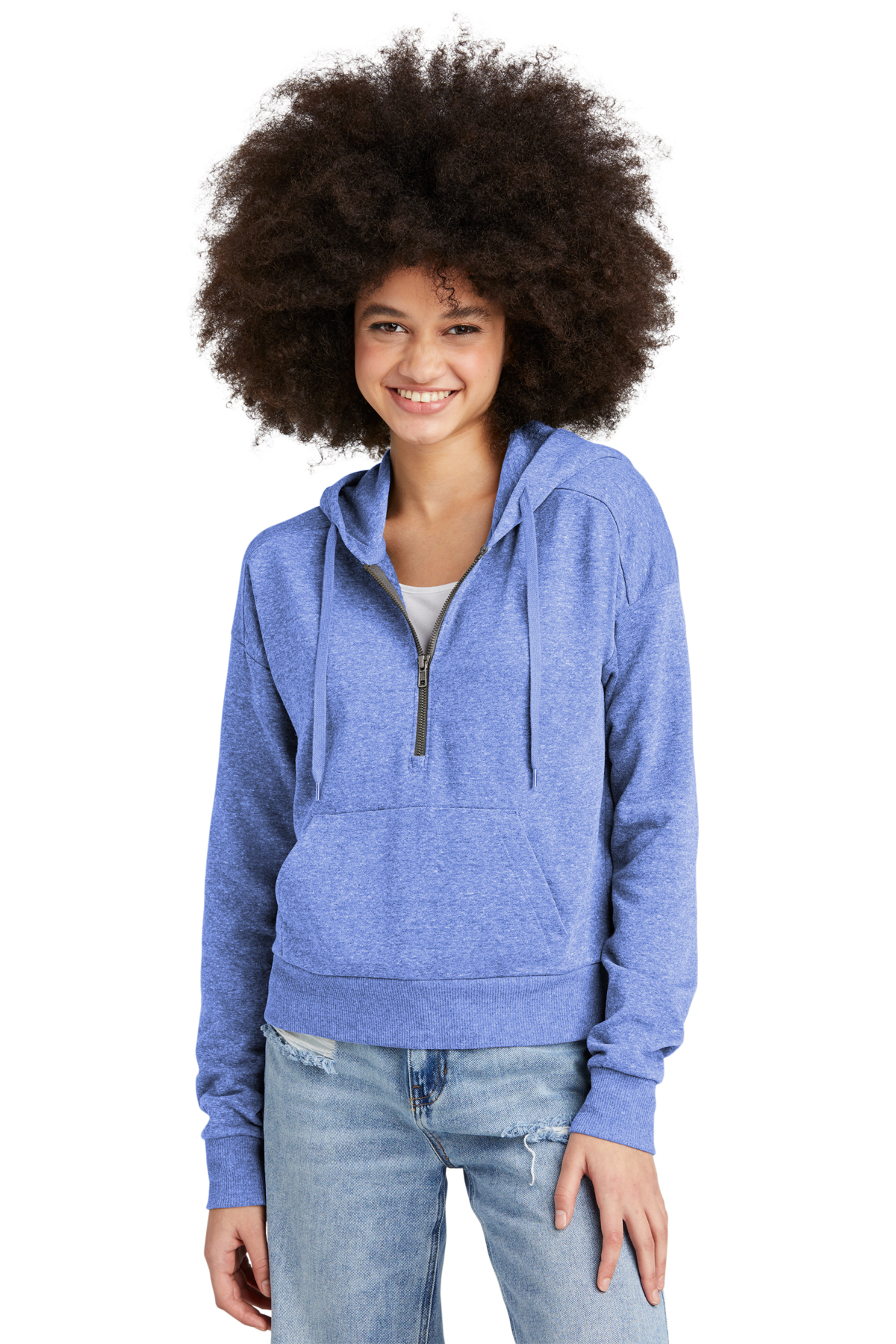 District® Women’s Perfect Tri® Fleece 1/2-Zip Pullover - Image 6