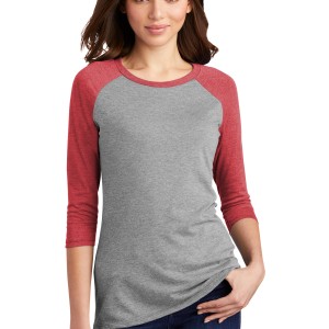 District ® Women’s Perfect Tri ® 3/4-Sleeve Raglan