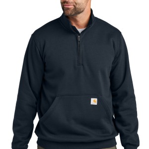 Carhartt® Midweight 1/4-Zip Mock Neck Sweatshirt